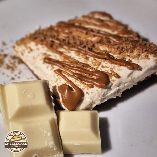 Lotus Biscoff Cheesecake Slice