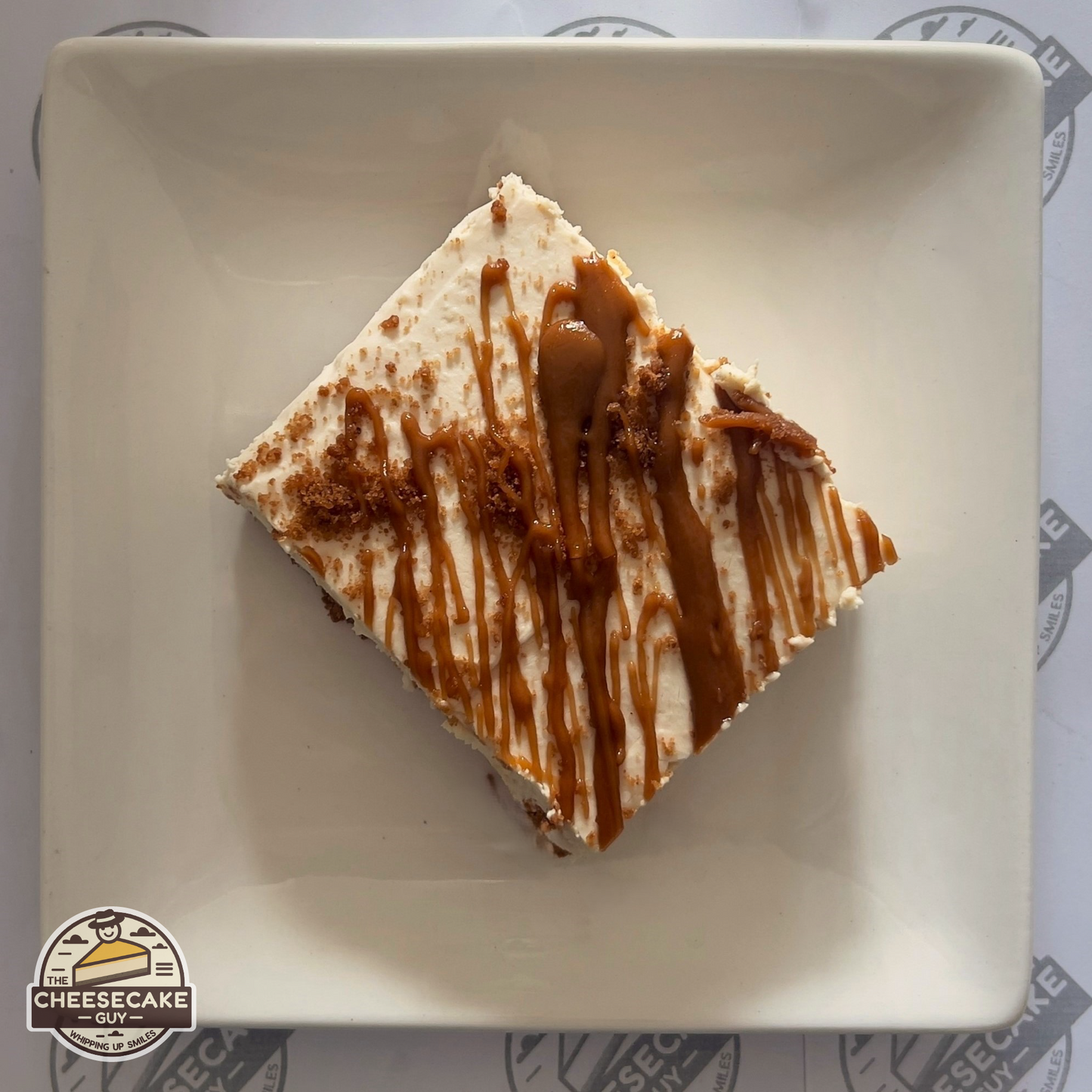 Lotus Biscoff Cheesecake Slice